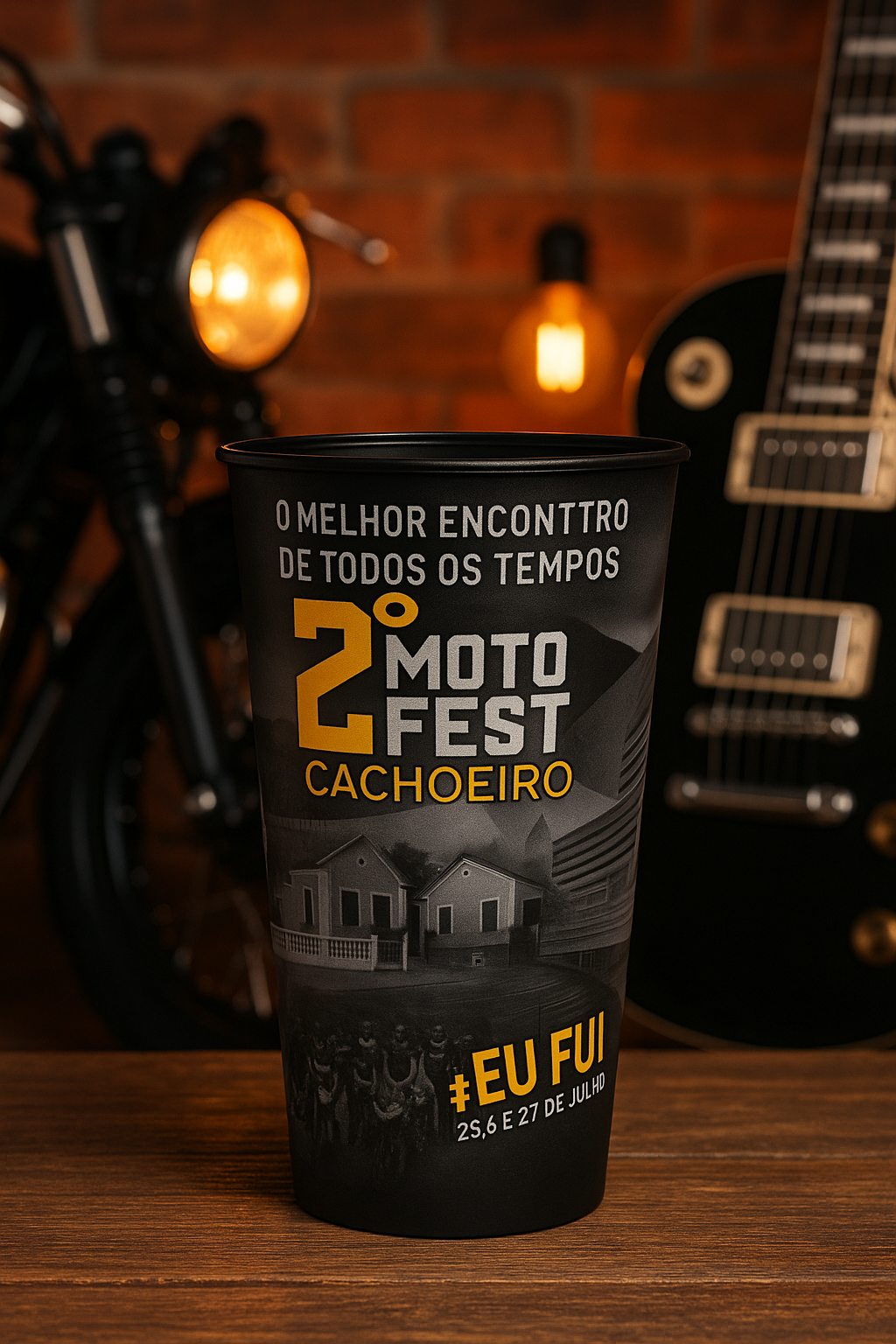 Copo Oficial – 2º Moto Fest Cachoeiro